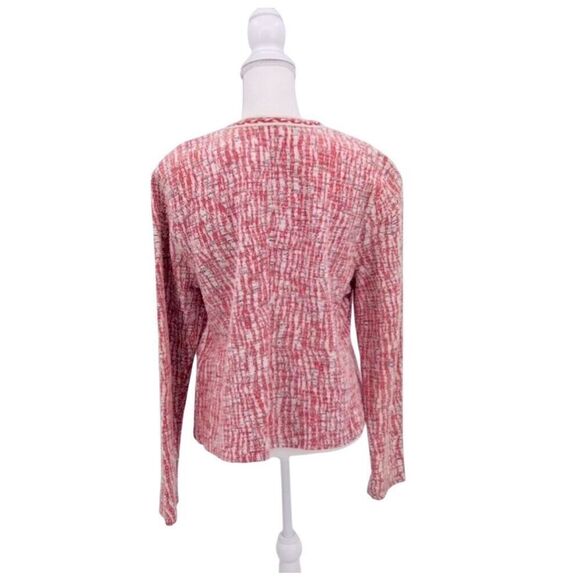 NIC + ZOE Jacket Cotton Blend Cream Size XL - Picture 4 of 8